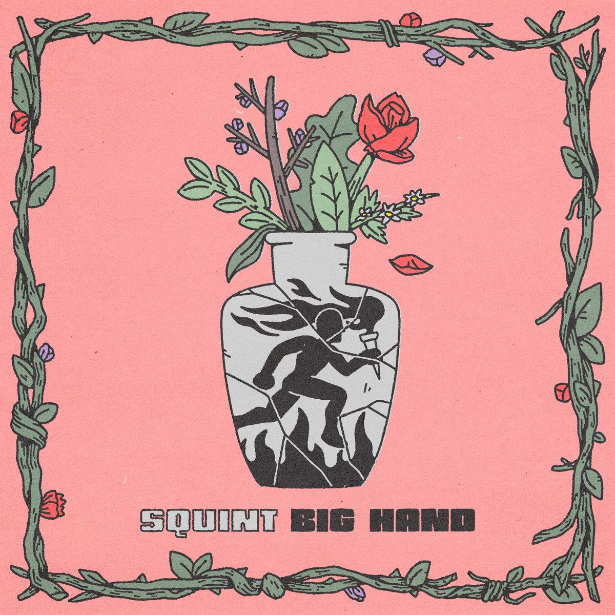 Big Hand by Squint album cover art - 90s Alt Rock, Melodic Hardcore, Punk Rock