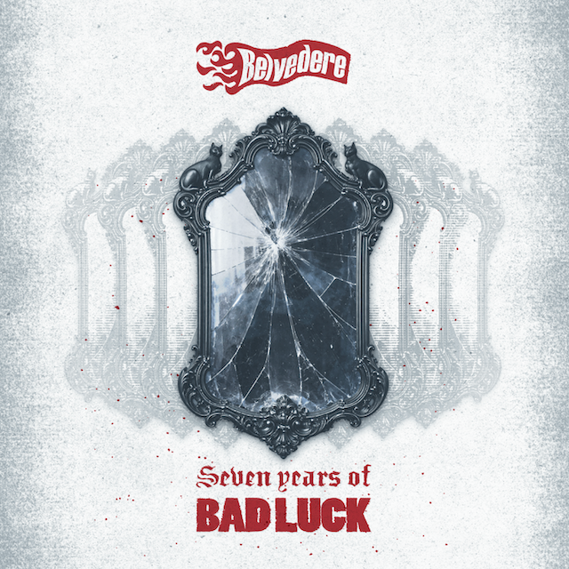 Seven Years Of Bad Luck by Belvedere album cover art - Melodic Hardcore, Skatepunk